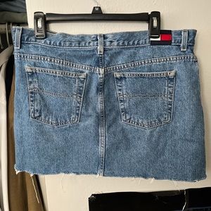 Vintage Tommy Hilfiger Denim Miniskirt